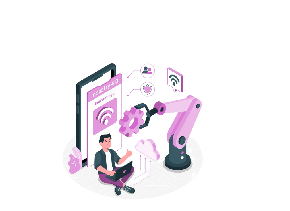 IoT Industry 4.0 illustration