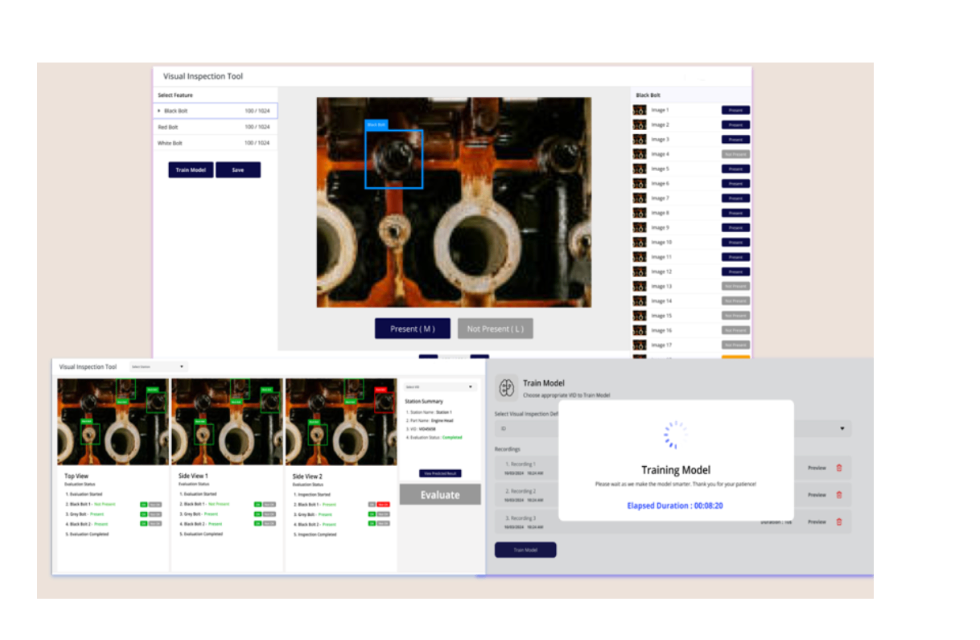 Visual inspection tool